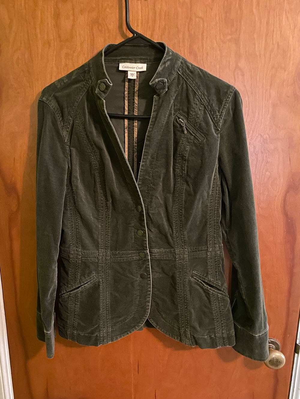 Coldwater Creek Olive Green Jacket